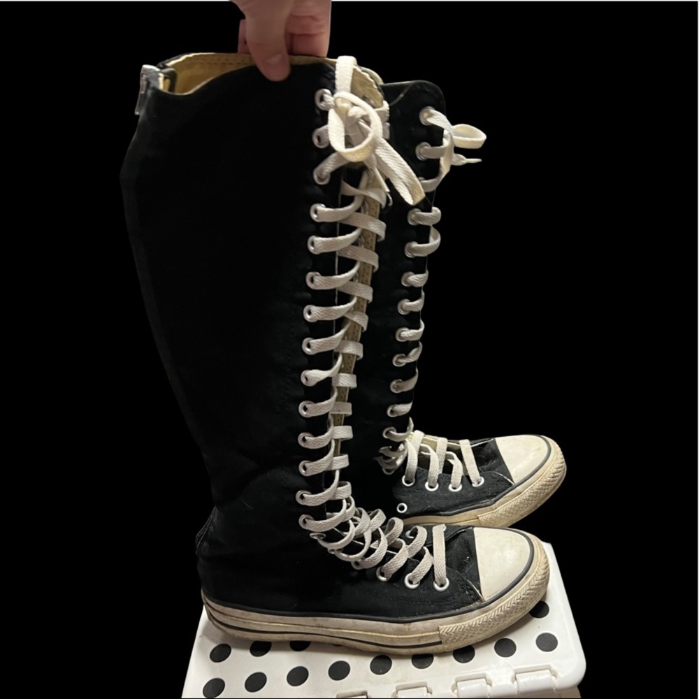 Knee High Converse